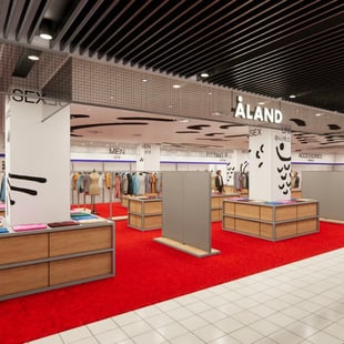 韓国発のセレクトショップ「エーランド」大阪店の店舗イメージ画像