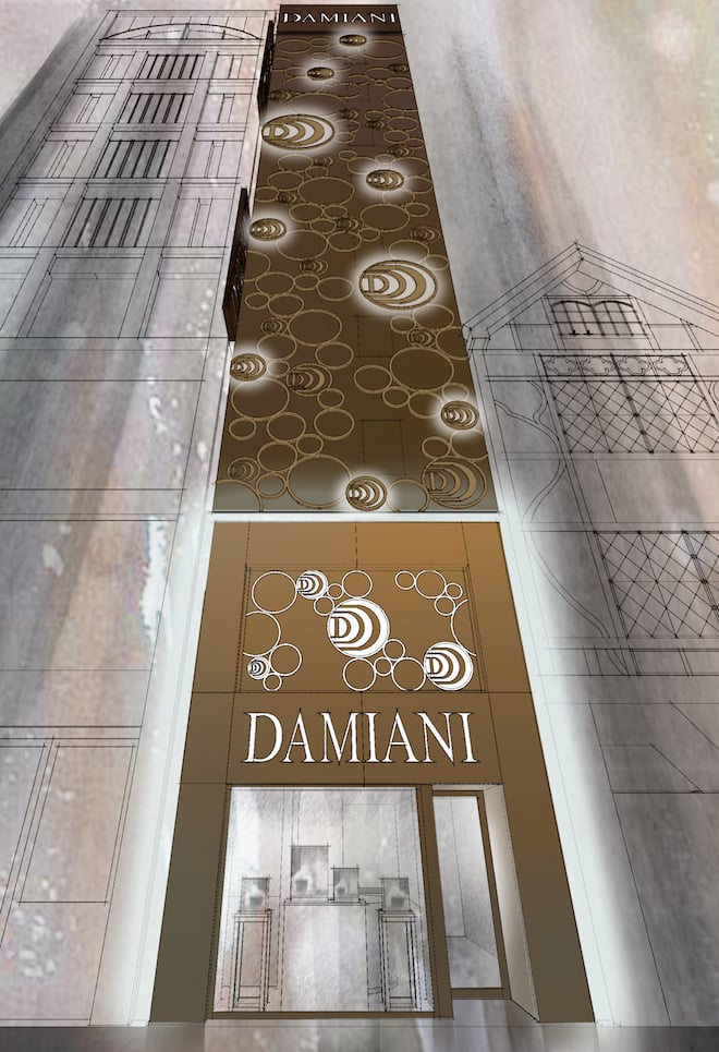 最終値下げ。DAMIANI サイドダイヤ 銀座タワー限定 XS ダミアーニ