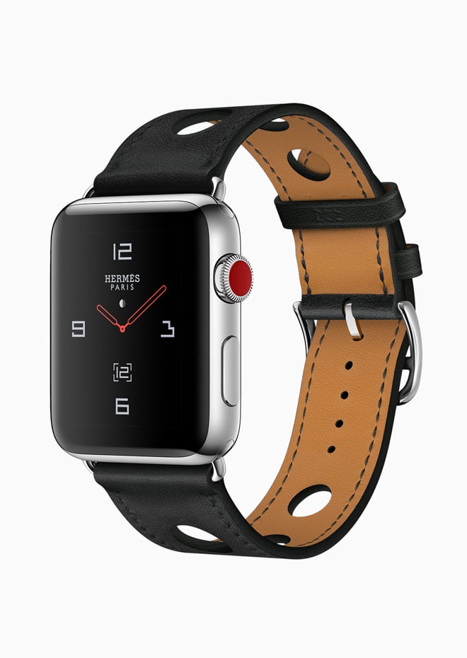 アップルウォッチ」新作はLTE通信に対応、ナイキやエルメスのモデルも 