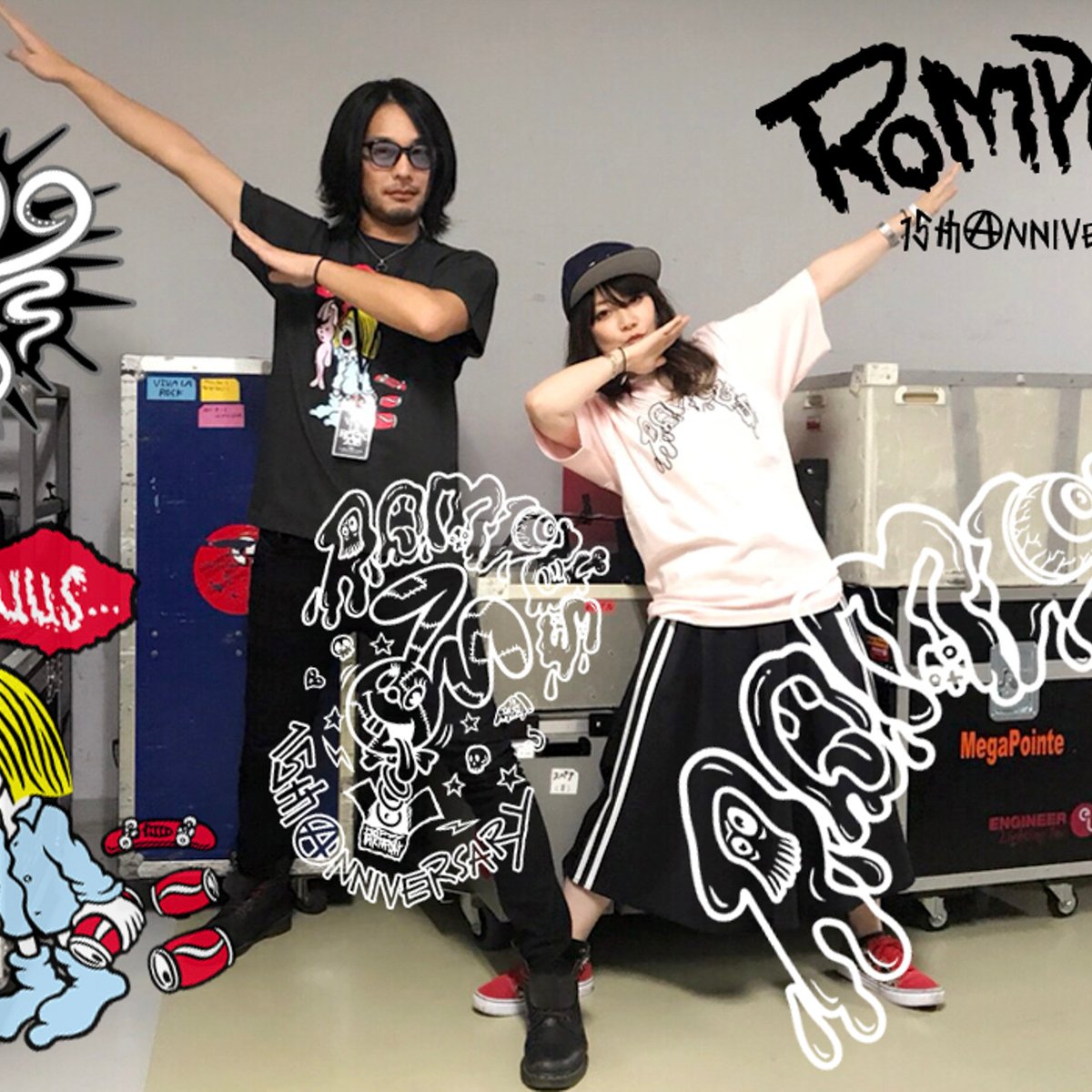 PUFFY大貫亜美×キャンディストリッパー板橋よしえによる