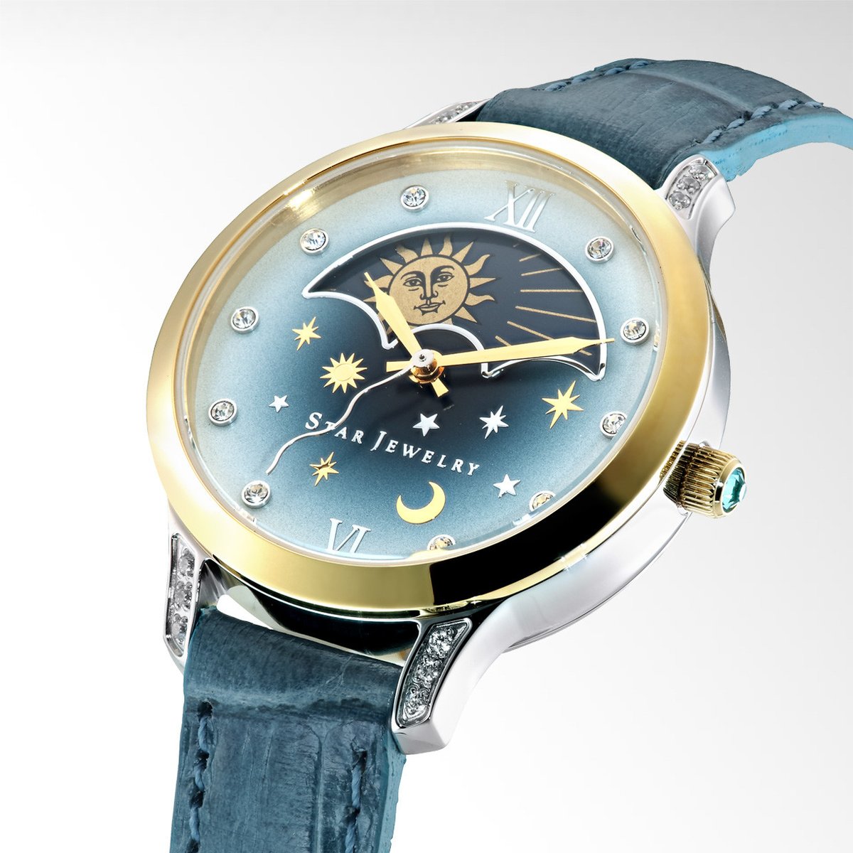 腕時計 スタージュエリー starjewelry ムーンフェイズ - 腕時計(アナログ)