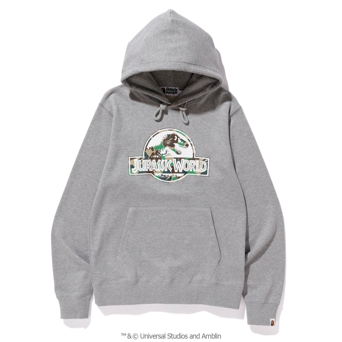 A BATHING APE ジュラシック・ワールド Tシャツ 未開封品 ファン必見。A BATHING APE®とJURASSIC WORLD™のコラボアイテム