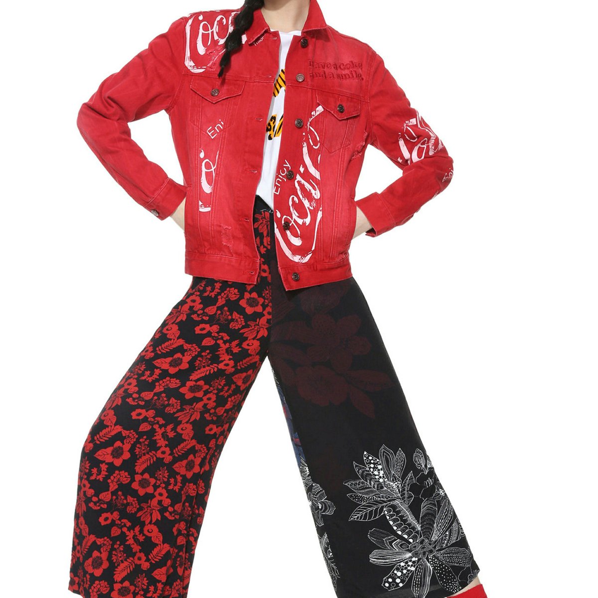 DESIGUAL - DesigualとCocaColaのコラボジャケット desigual-coca-cola-lucy-jacket