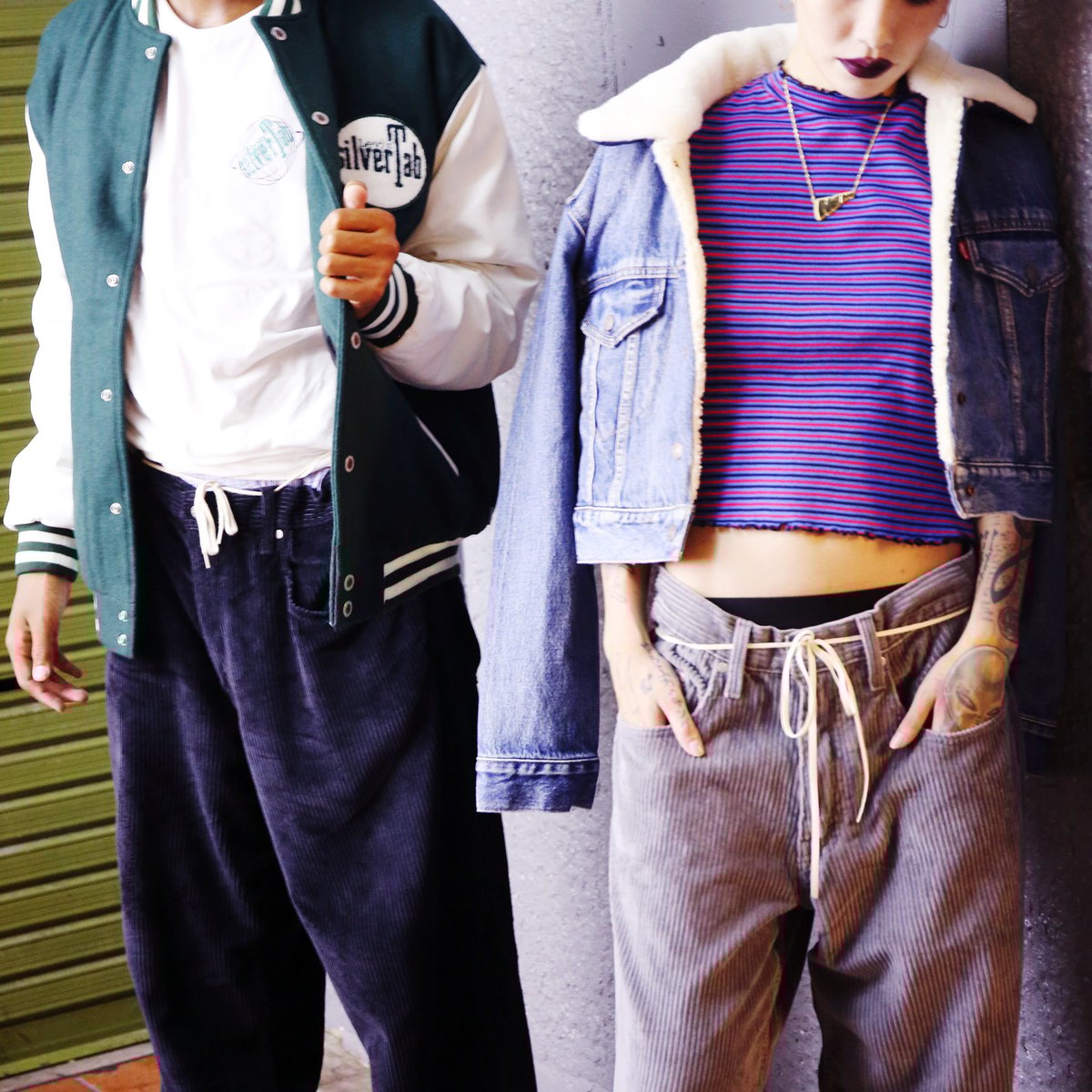 リーバイス　シルバータブ　バギー　太畝　コーデュロイ　ssz AH levis_cord_silvertab_20180911_