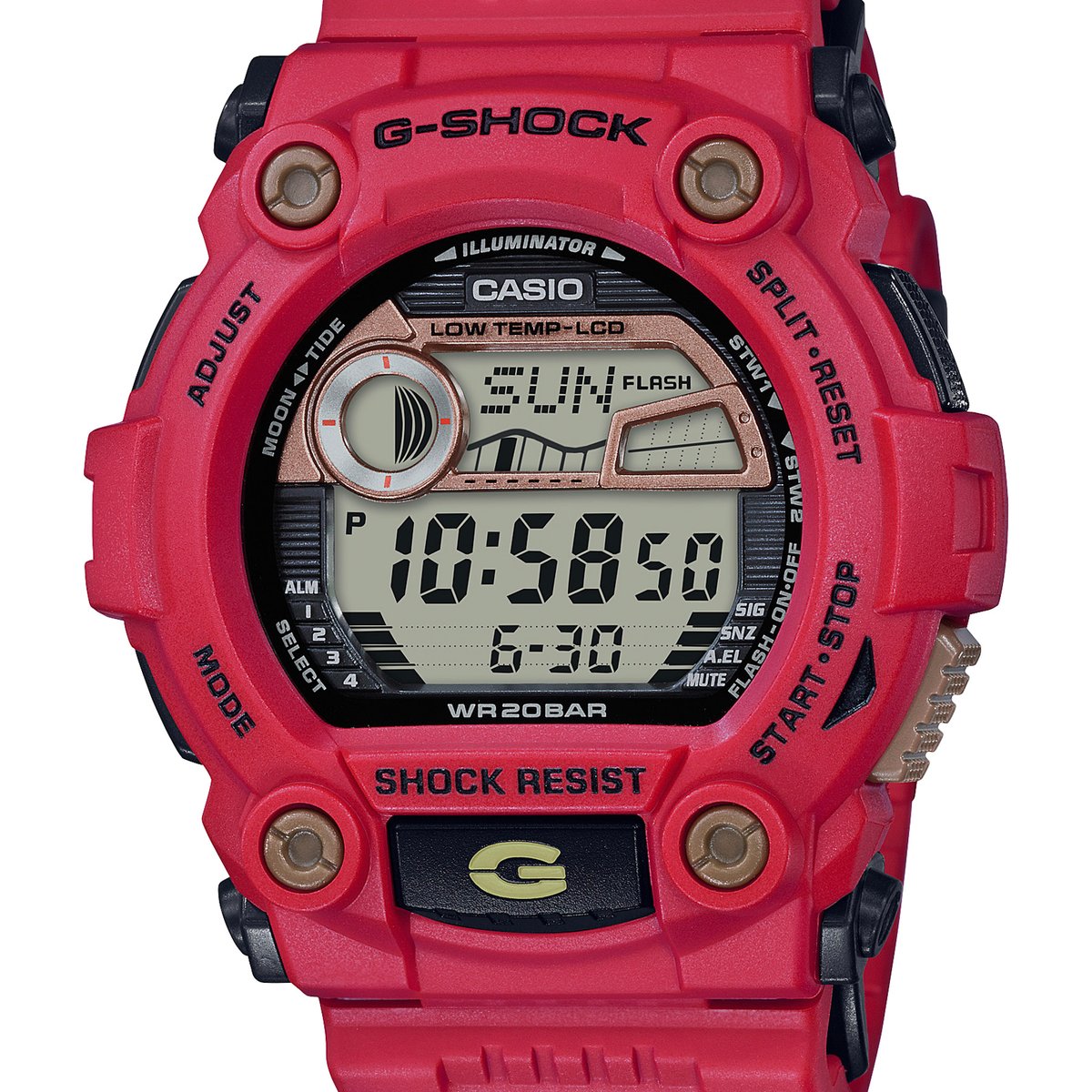 G-SHOCK デジタル腕時計 和風デザイン　七福神　福禄寿　カシオ G-SHOCK デジタル腕時計 和風デザイン 七福神 福禄寿 カシオ