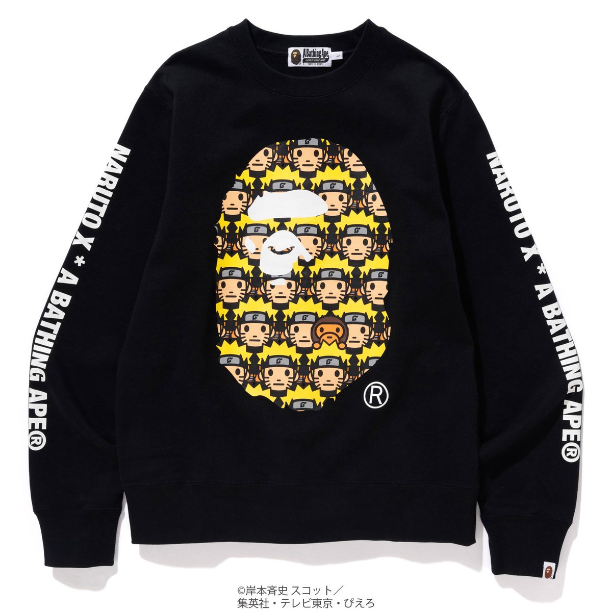 エイプ ベイプ APE BAPE ナルト コラボ-