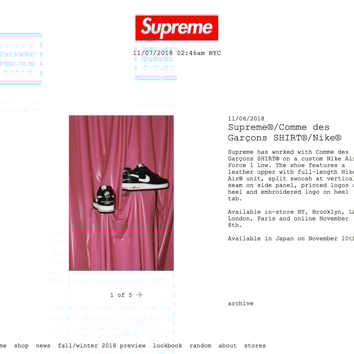 Nike air supreme 2018 sales