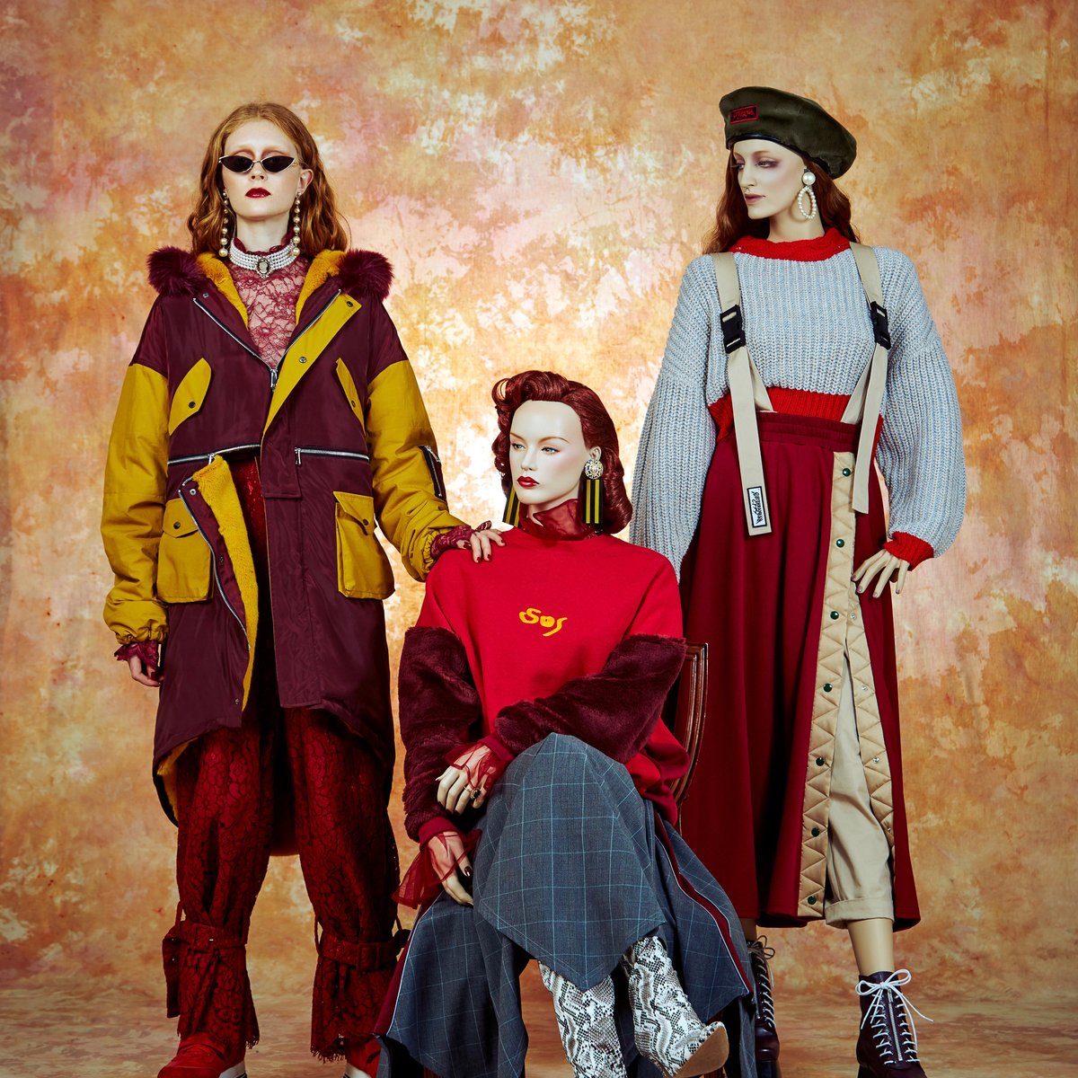 PAMEO POSE（パメオポーズ）の「Drill Belted Baggy Trousers PAMEO