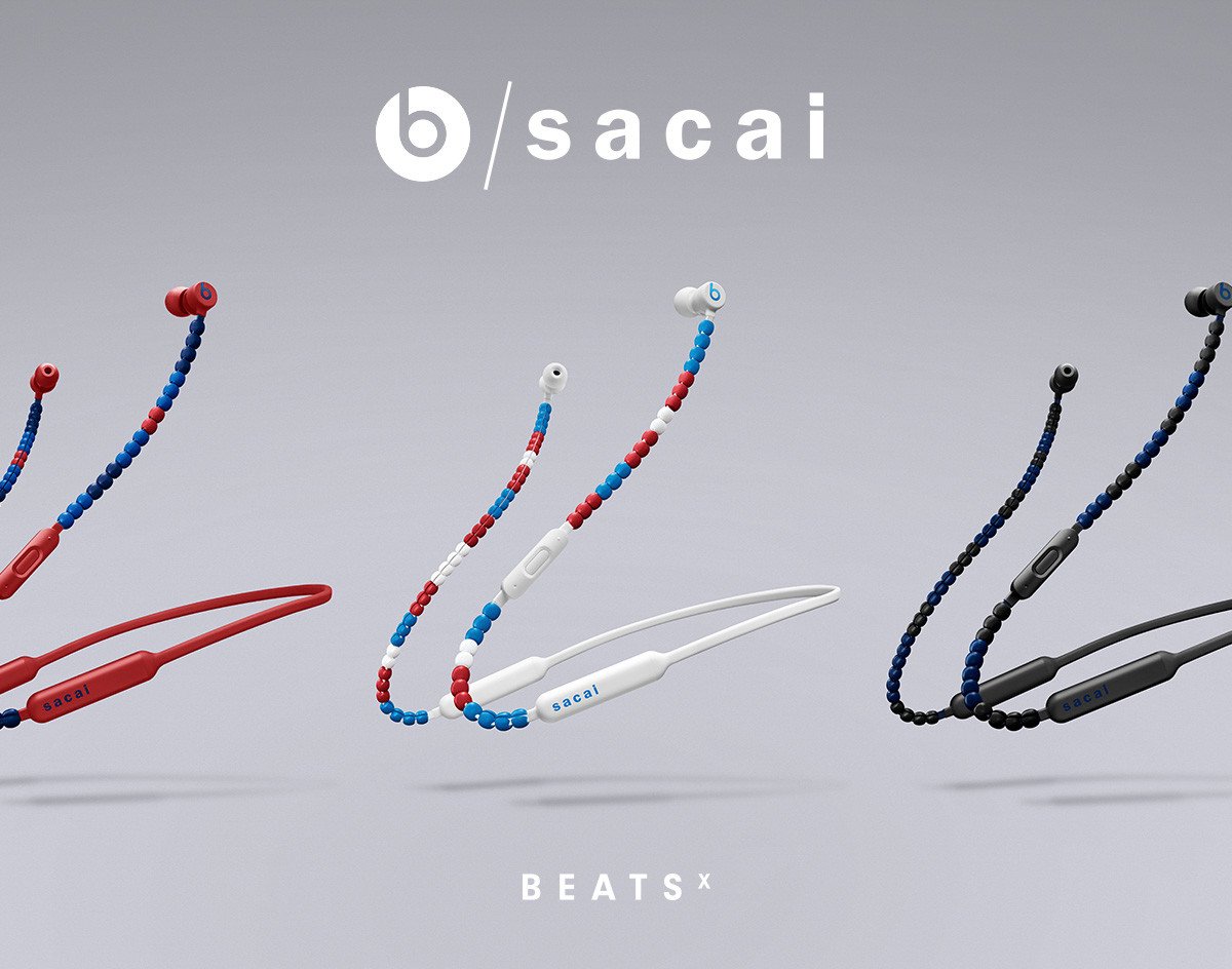 sacai x Beats  BeatsX イヤフォンオーディオ機器