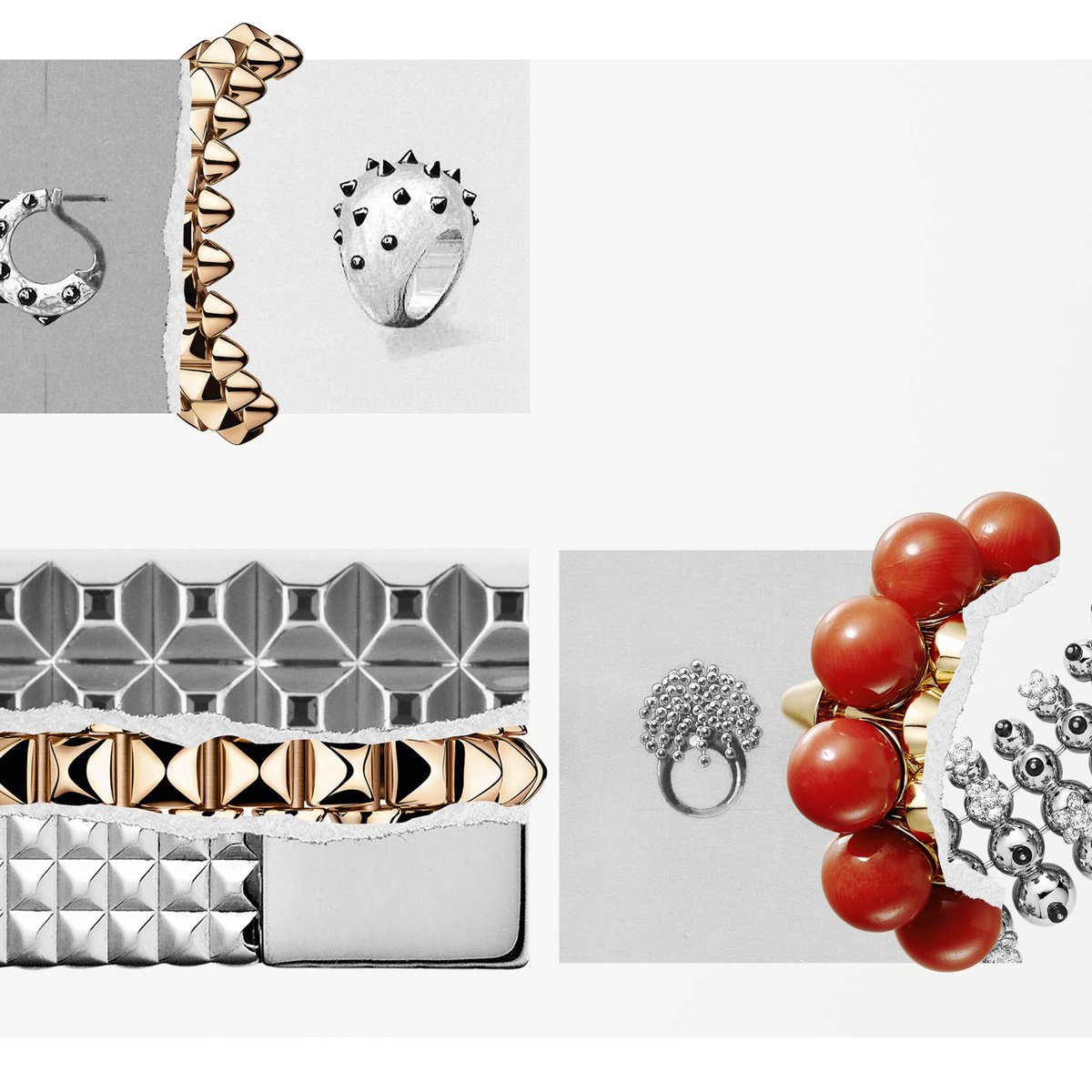 カルティエから新ジュエリー「クラッシュ ドゥ カルティエ」発売