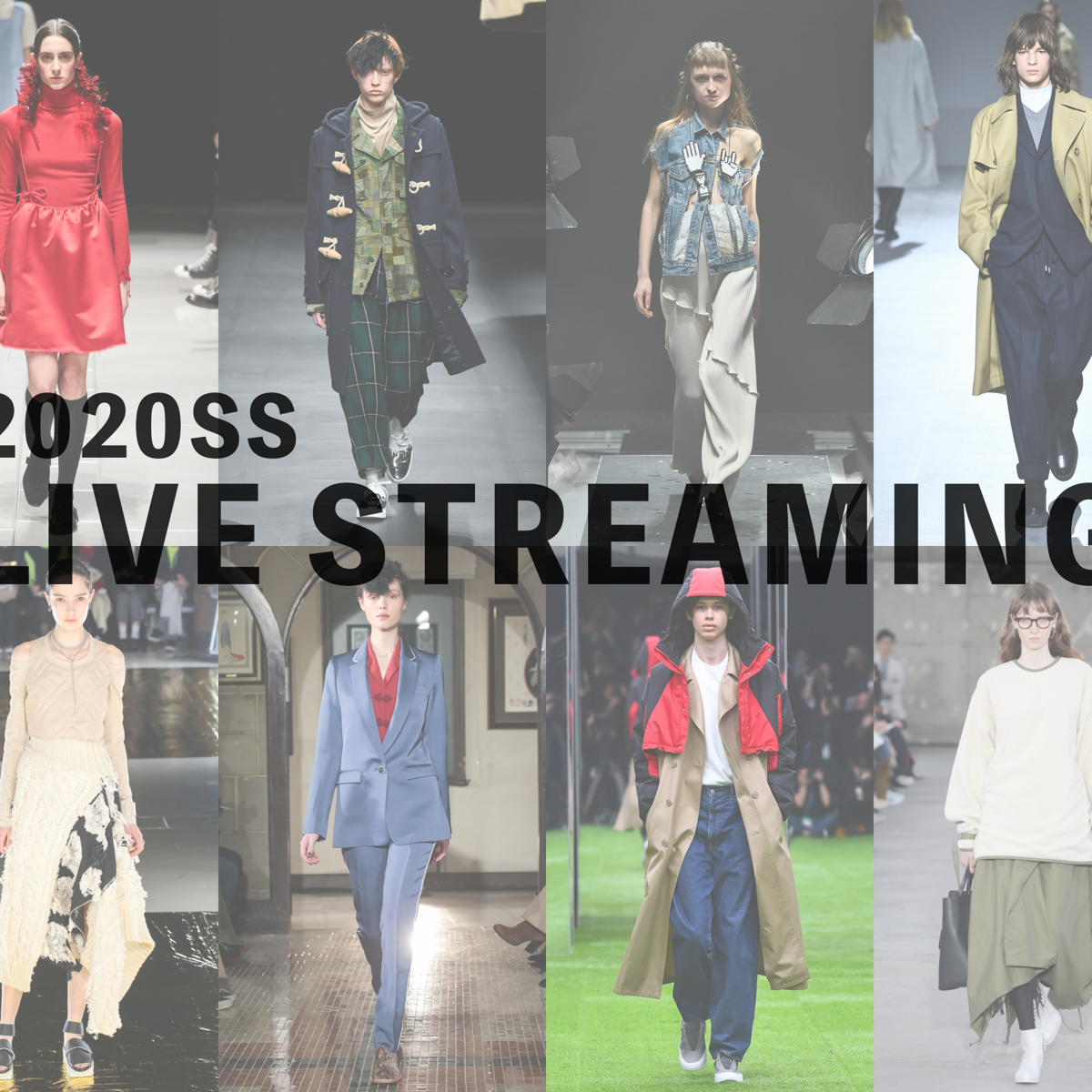 LIVE】パリ・ロンドン・ミラノ・NYから2020年春夏コレクションを
