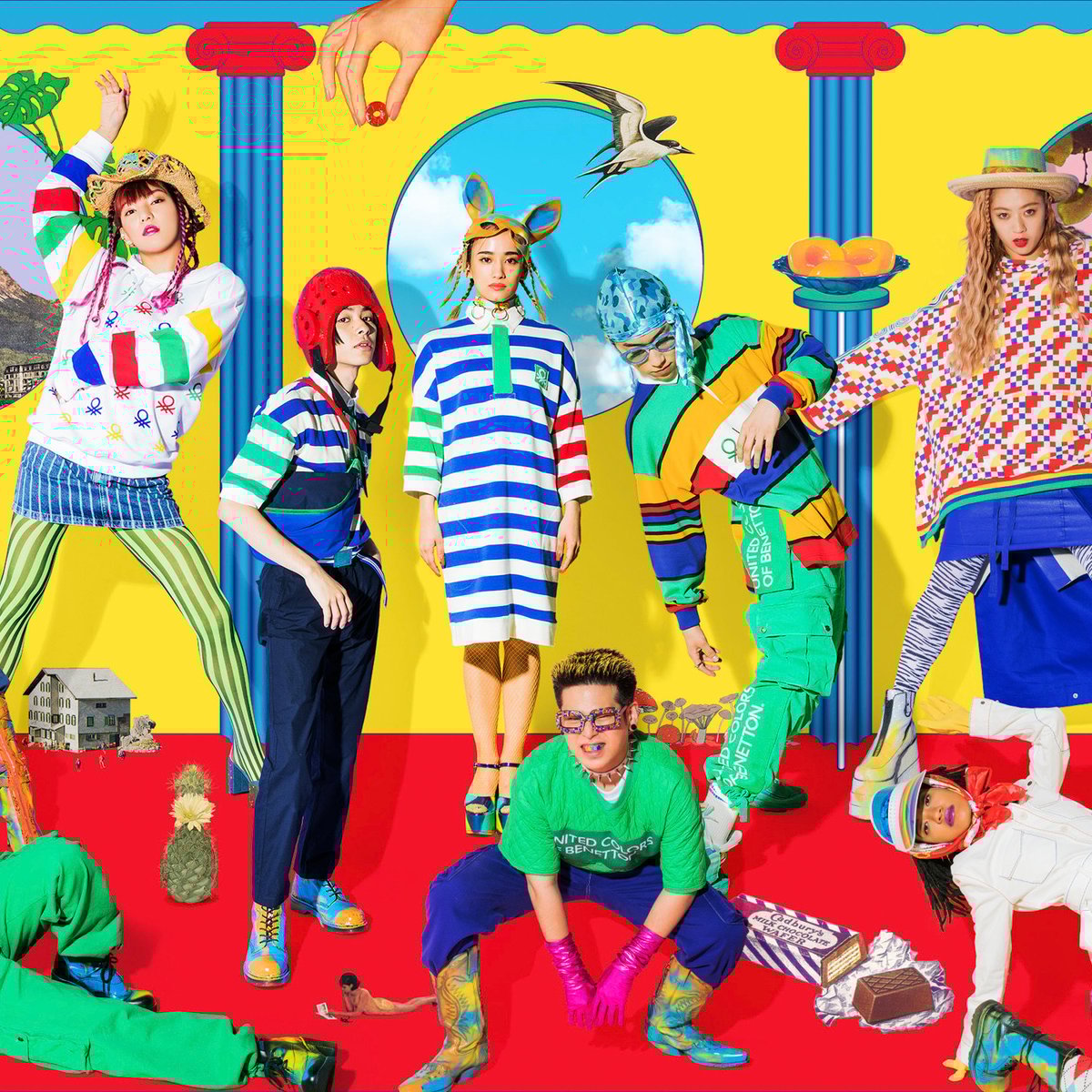 東京を代表するミレニアル世代のアーティストとコラボ、ベネトンが