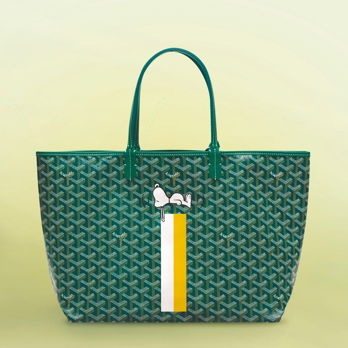 ゴヤール スヌーピー新作が阪急うめだ本店で限定発売 イラストのペイントサービスも展開