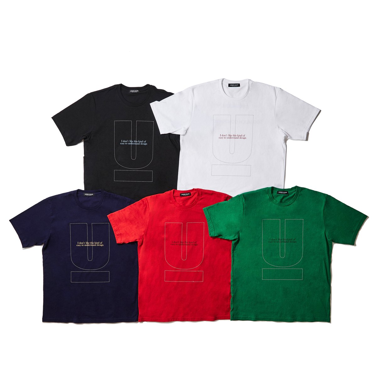 アンダーカバー」が公式オンラインストア開設、オープン記念Tシャツを発売