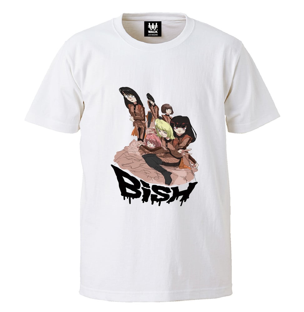 BiSH WACK2XLメンバーキャラコラボTシャツ