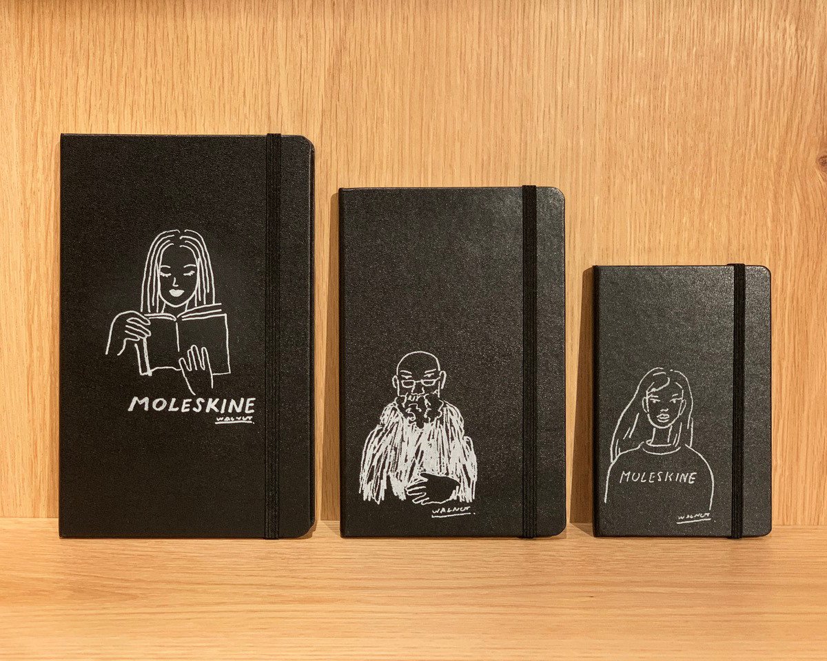 モレスキンが台湾発のライフスタイルストア 誠品生活 でカスタムイベント開催 イラストレーターウォルナットが参加