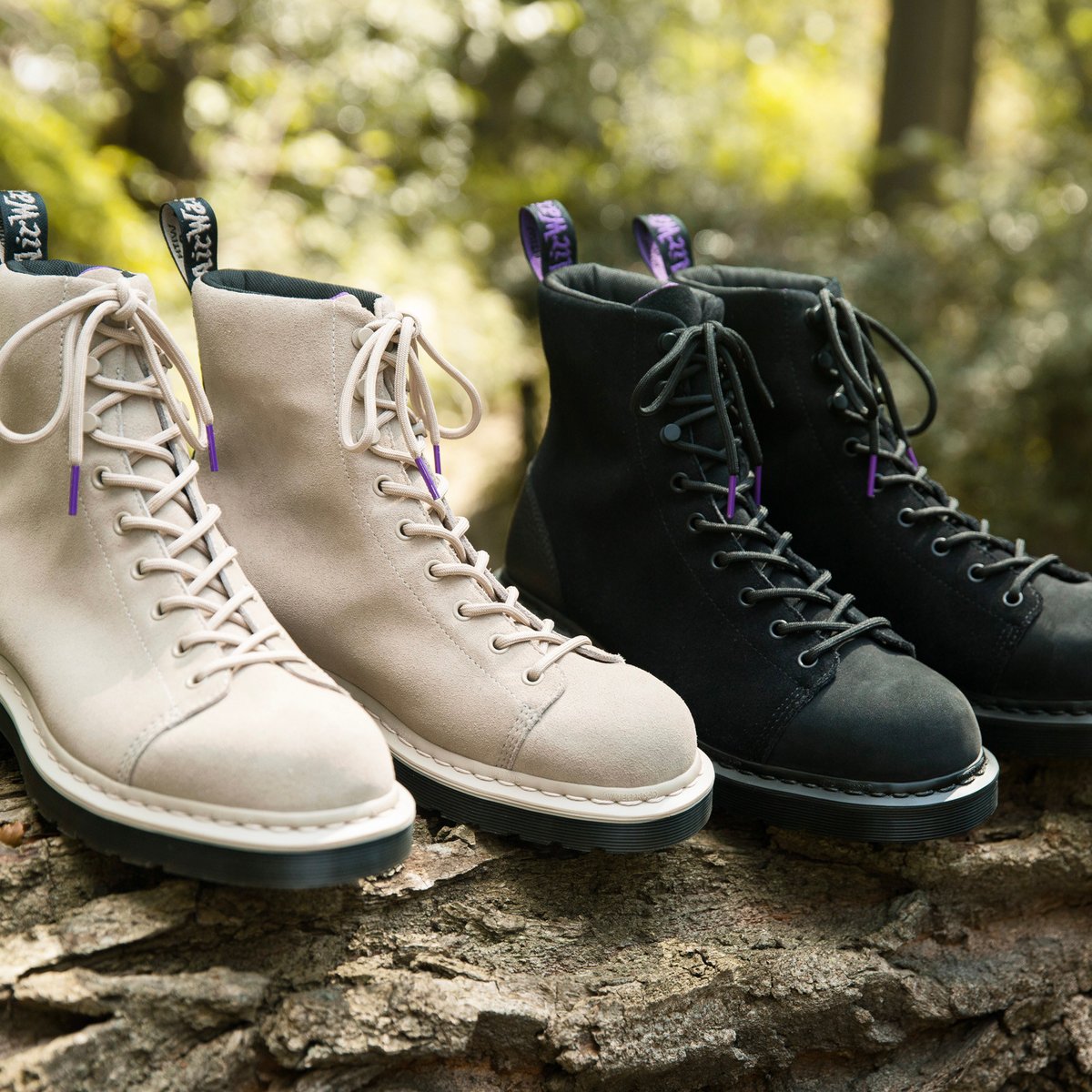 ザ・ノース・フェイス パープルレーベル×ドクターマーチン、防水機能を