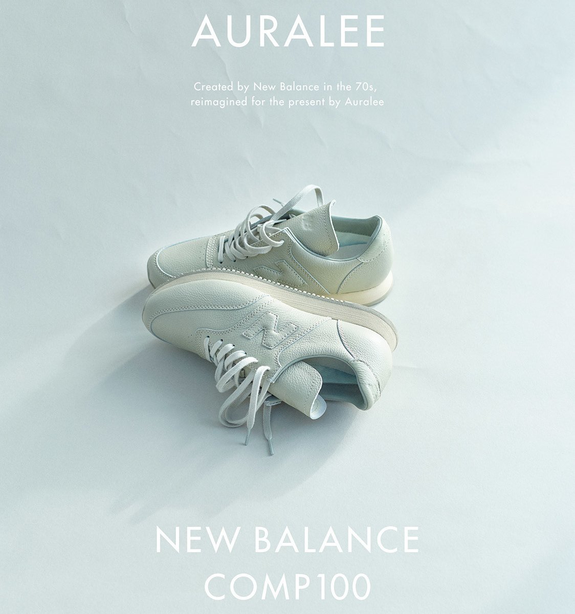 new balance × AURALEE コラボ スニーカー 29cm-
