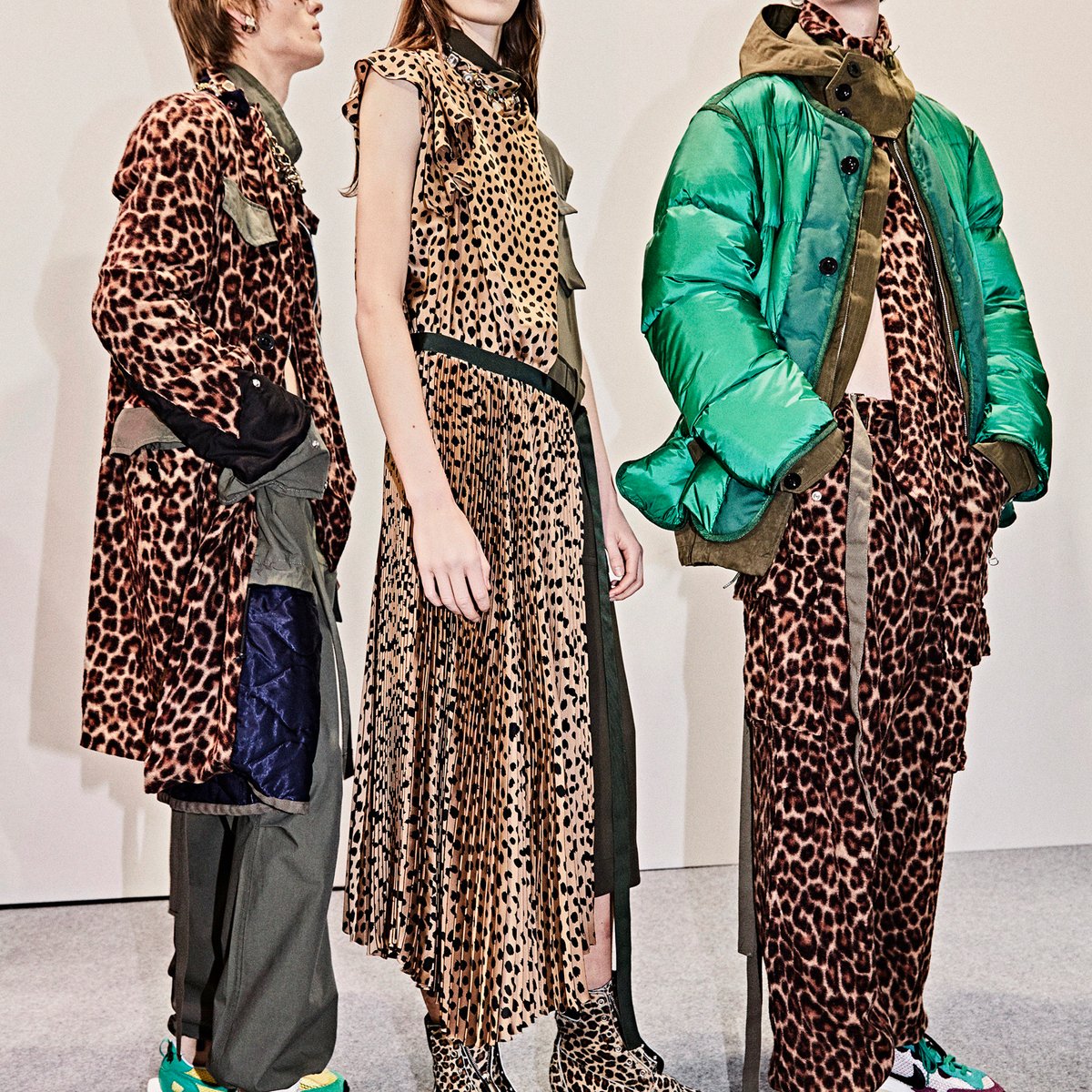 サカイ」20AWはアインシュタインを胸に ナイキやテンシー、ドクター