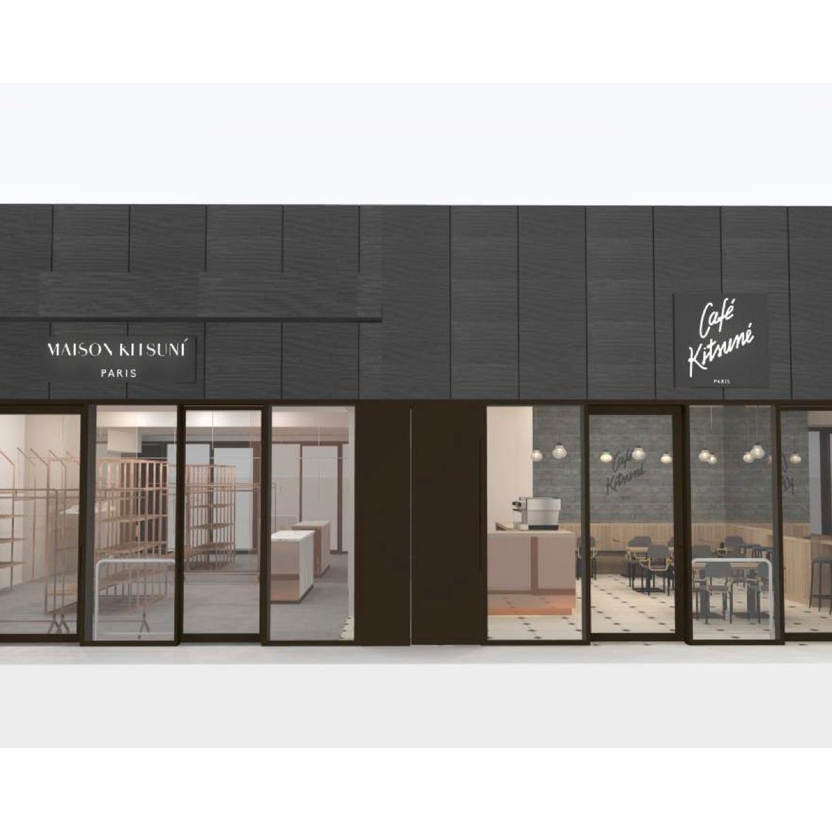 メゾン キツネ」日本初のカフェ併設店舗が新風館にオープン ...