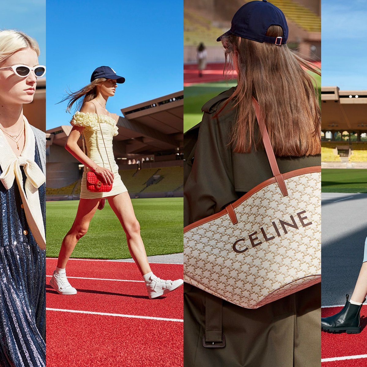 CELINE 21ss 黒 ニット帽 エディスリマン CELINE セリーヌ エディ スリマン スパンコール ビーニーニット