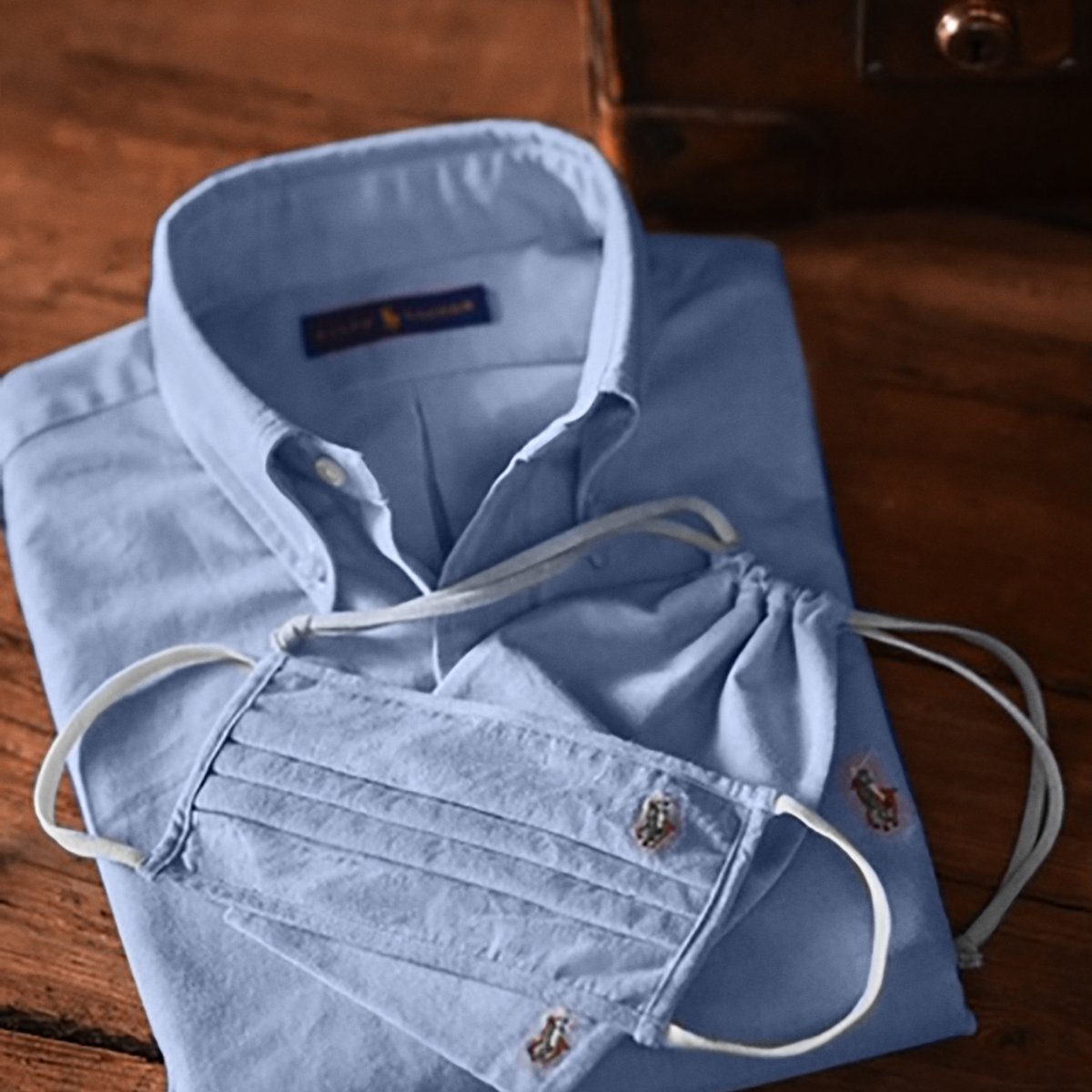 国内発ラルフローレン POLO ケース付きマスク 即発 ギフトに！ 国内発ラルフローレン POLO ケース付きマスク 即発 ギフトに