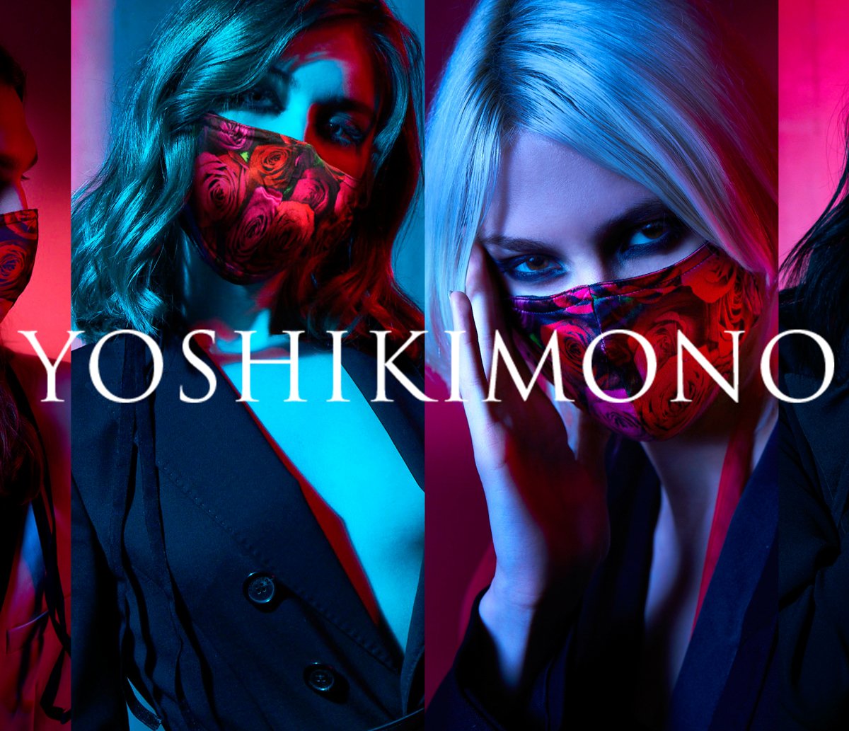 新品】YOSHIKIMONO マスク 白×黒紐 | hartwellspremium.com