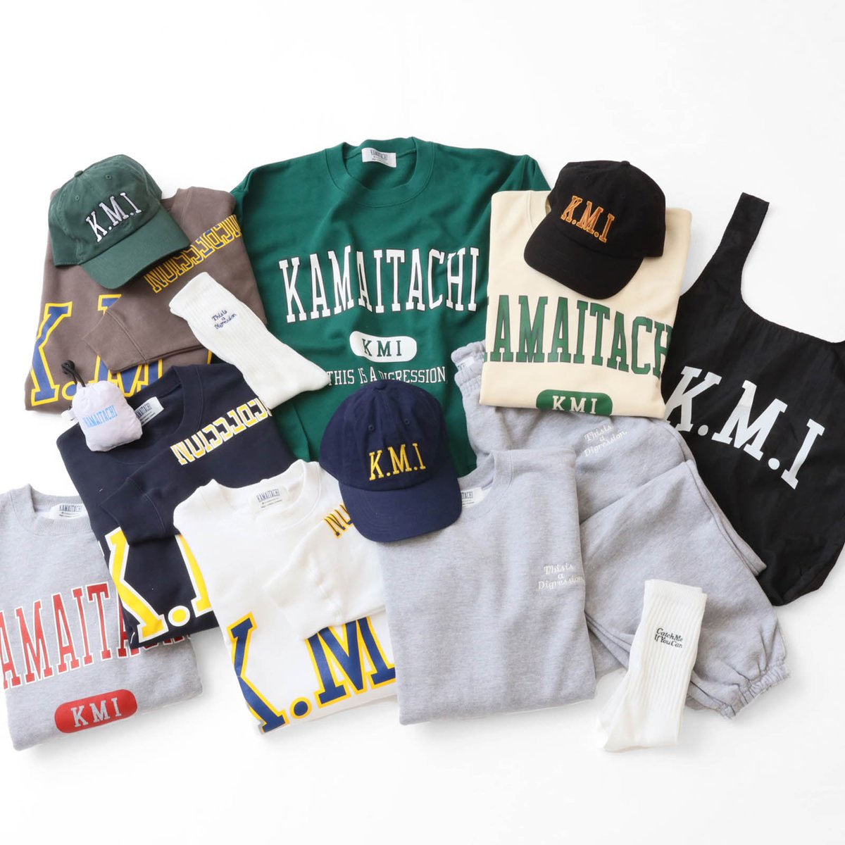 かまいたち　ジャーナルスタンダードコラボスウェット kamaitachijs20210310-002.jpg