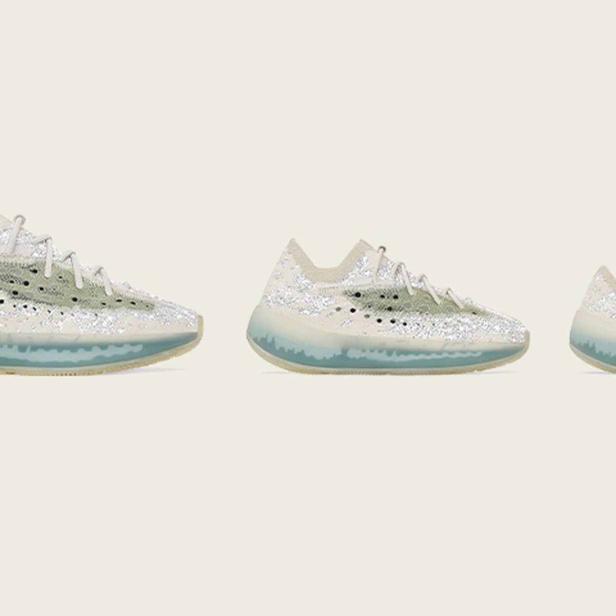 アディダス×カニエ・ウェスト、エイリアンブルーの「YEEZY BOOST