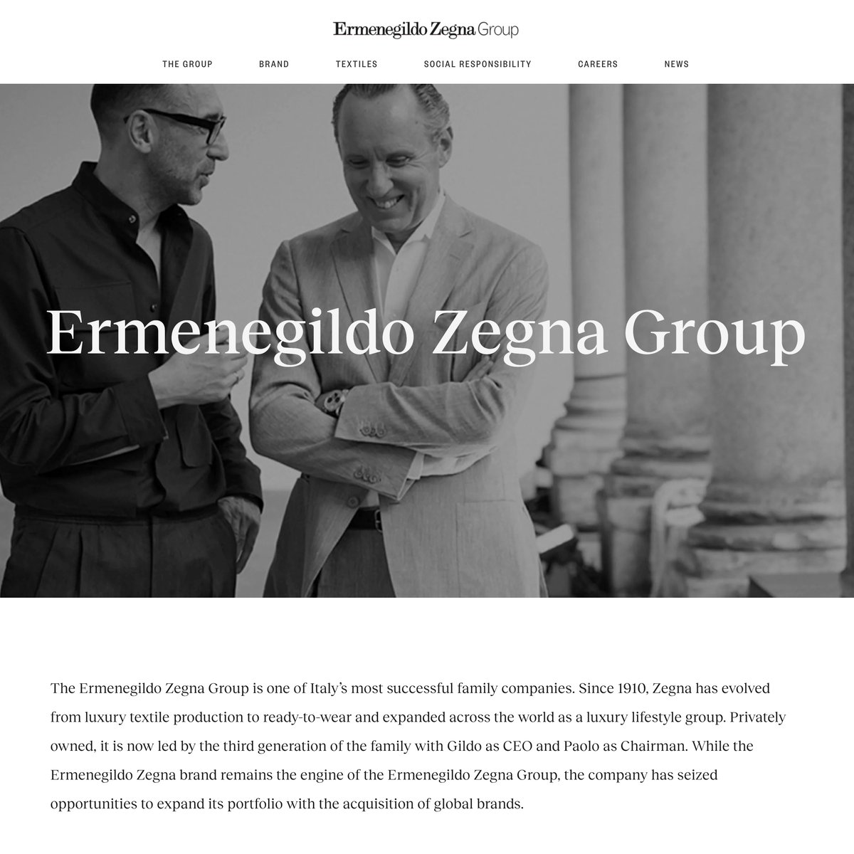 エルメネジルド ゼニアグループがニューヨーク証券取引所に上場へ