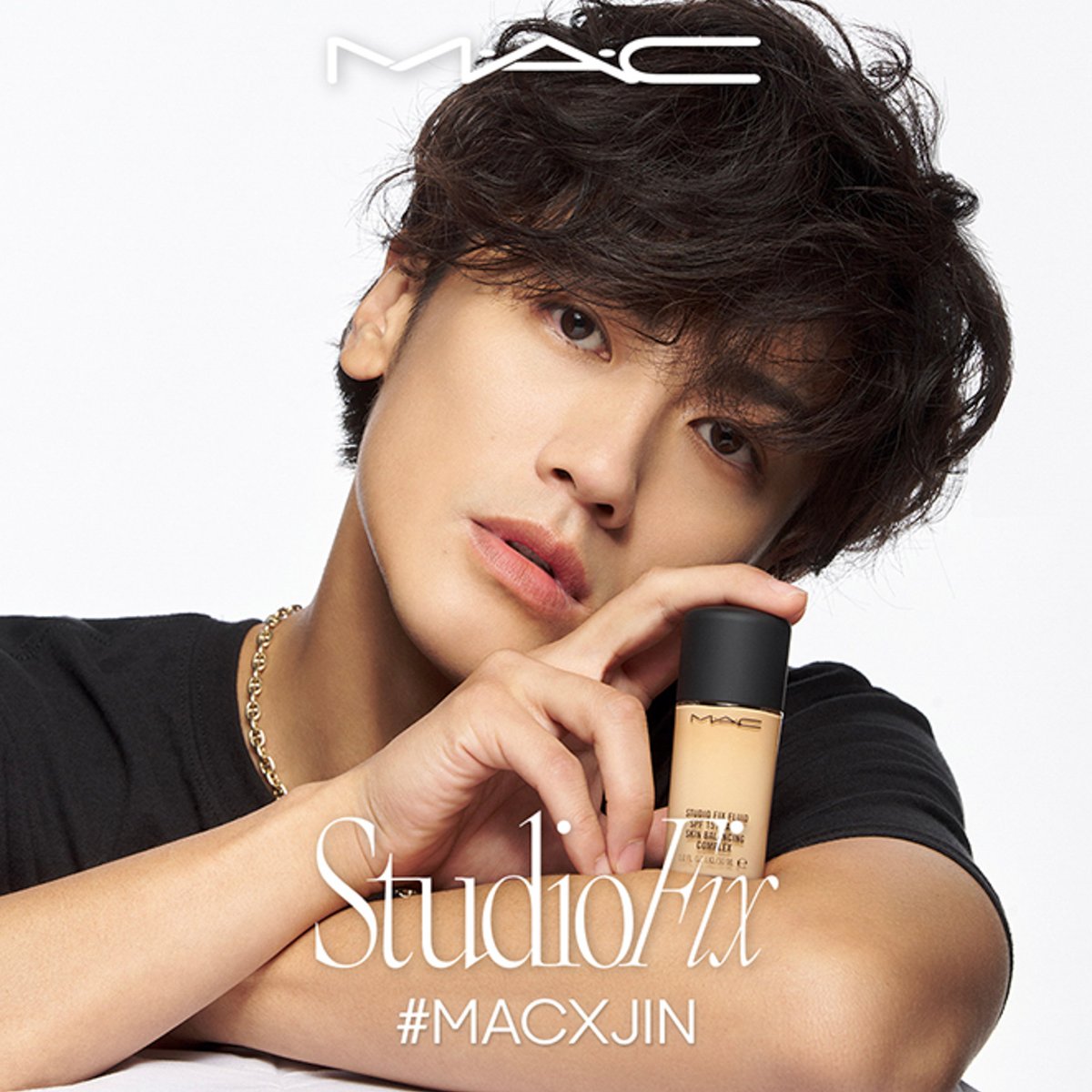 赤西仁とM・A・Cのファンデーションがコラボ、限定トートバッグなどを配布