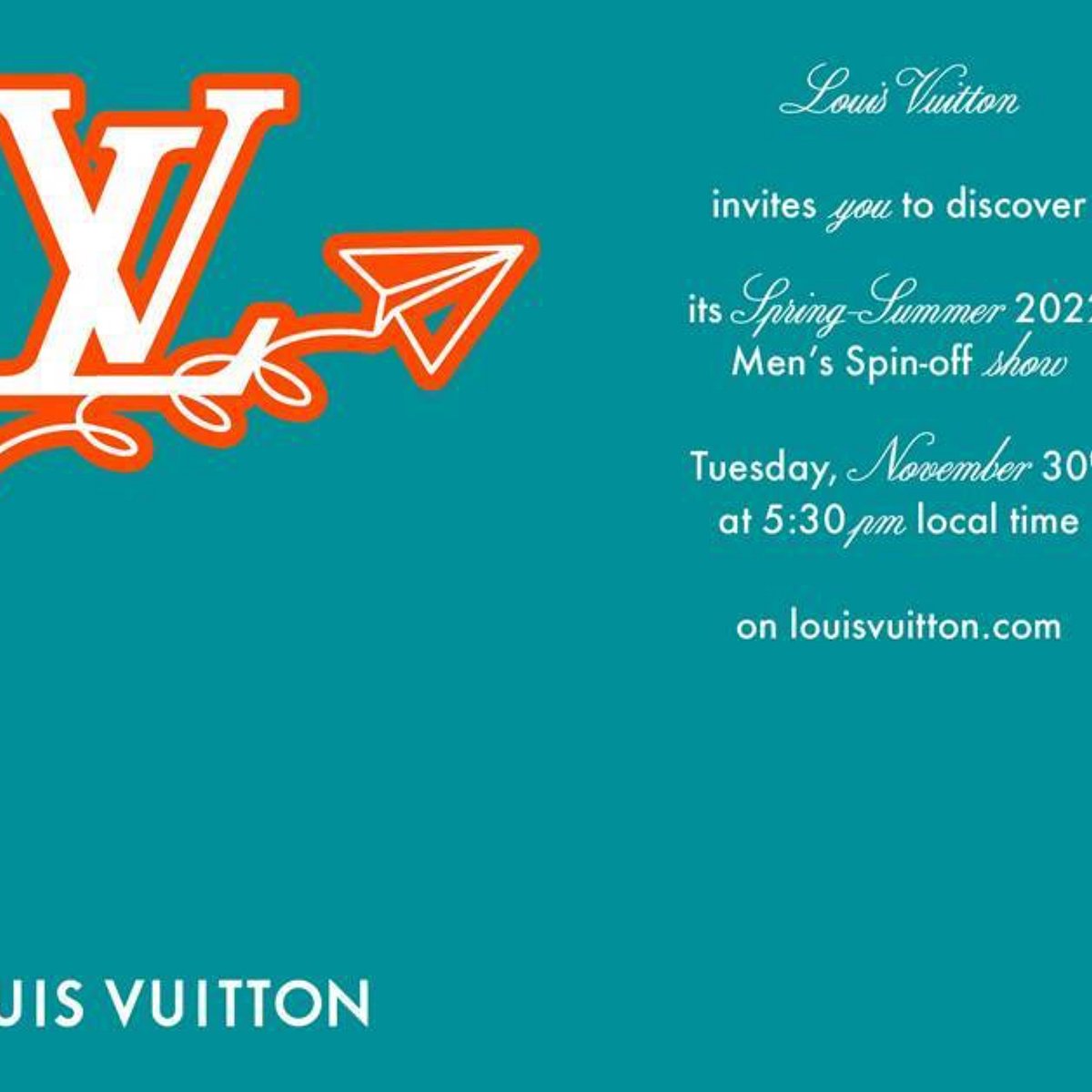 「ルイ・ヴィトン」が2022年春夏メンズのスピンオフショーを
