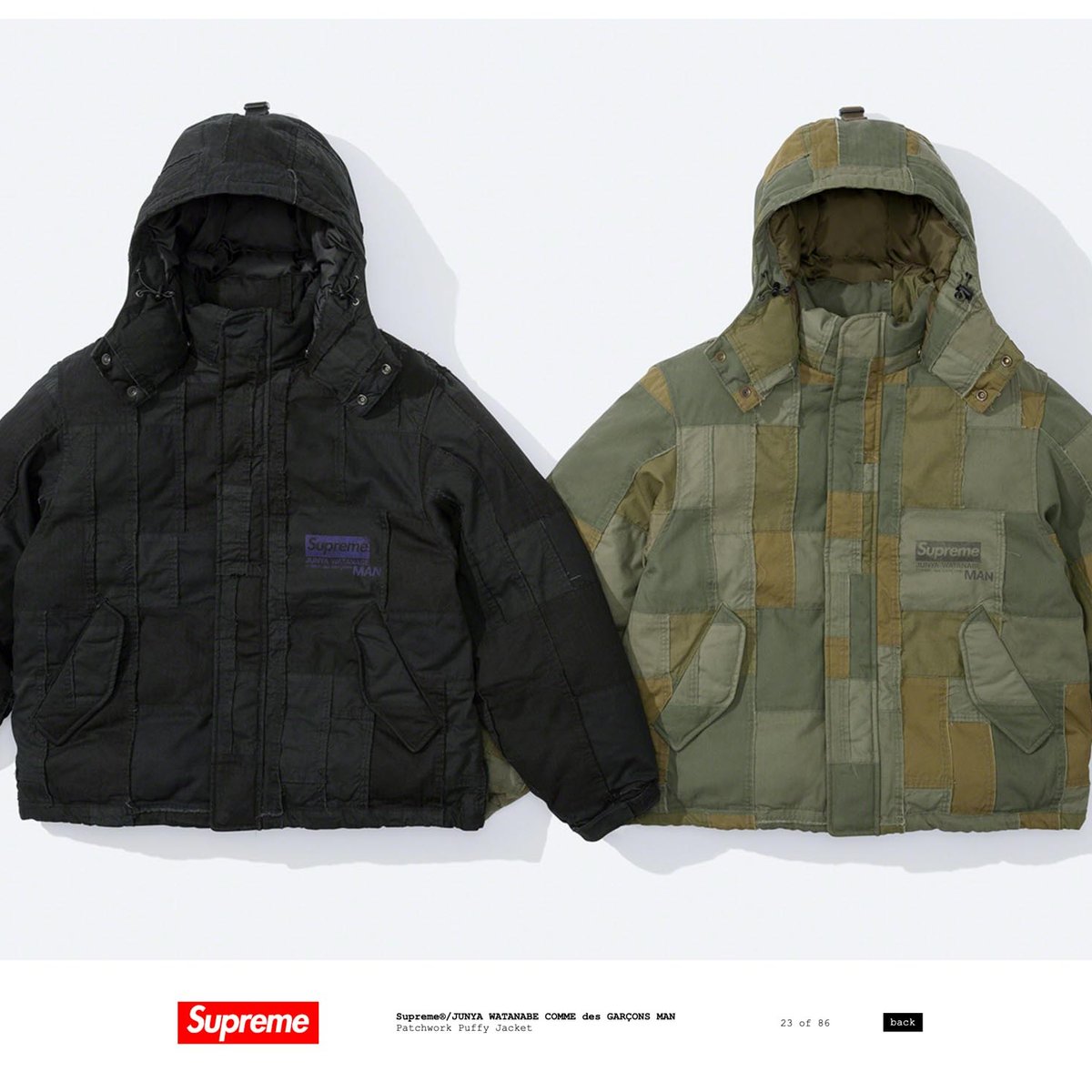 SUPREME 「コム デ ギャルソン・ジュンヤ ワタナベ マン(COMME des GARCONS JUNYA WATANABE  MAN)とのコラボレーションコレクション」 |  代官山情報メディア「Daikanyama.Life（代官山ドットライフ）」Webマガジン|ガイド|情報サイト