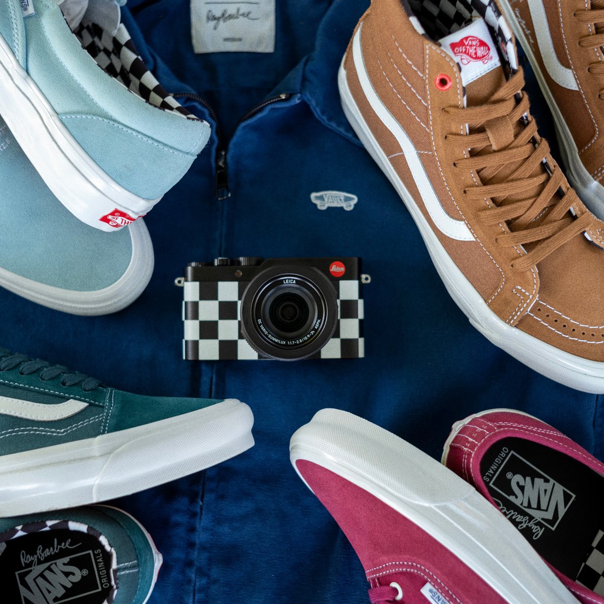 Vans x Leica 限定コラボOld Skool 27cm ヴァンズがライカ、レイ・バービーとコラボ 限定モデルのカメラを展開