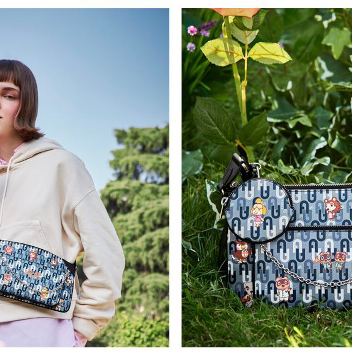 フルラ（FURLA）　あつまれどうぶつの森　スマホホルダー フルラがあつ森をフィーチャーしたカプセルコレクションを発売