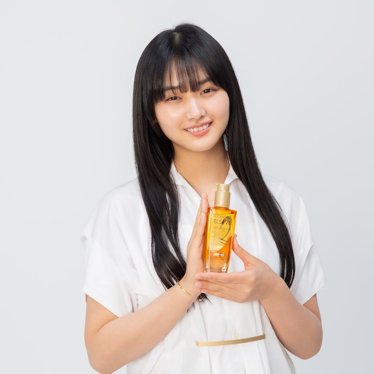 山崎天 ロレアル パリ」ジャパンブランドアンバサダーに櫻坂46の山﨑天が就任 自慢の美髪を披露