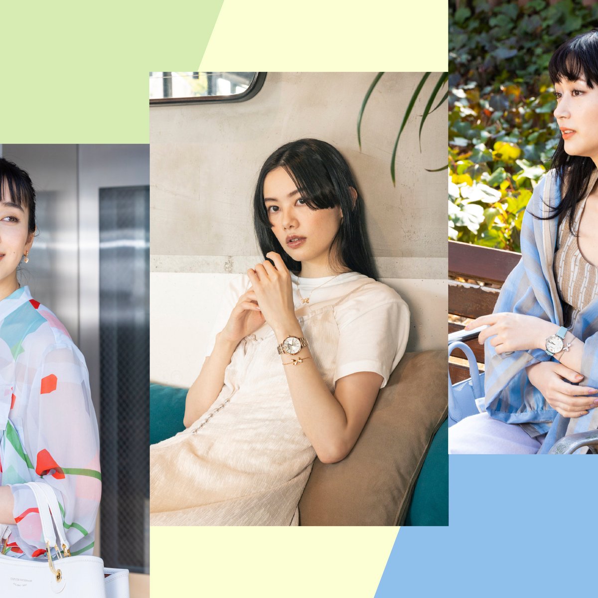 仕事も休日もエレガントな私に 「エンポリオ アルマーニ」のタイム