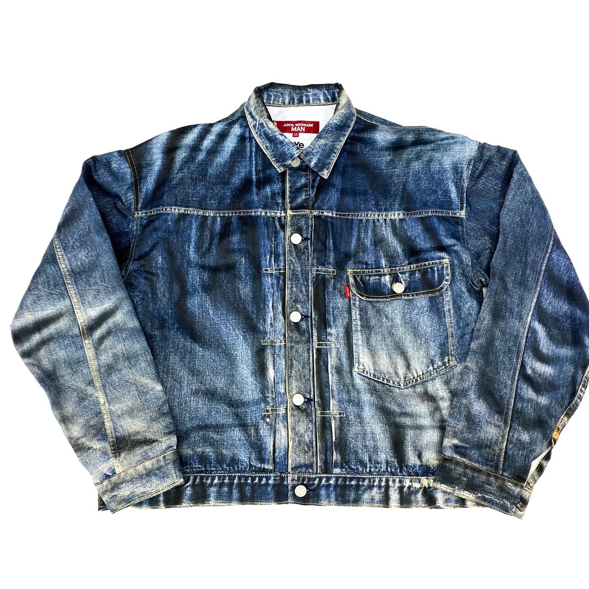 ベルベルジンBerBerJin Levi's 506XXE 転写プリント Ｌサイズ - G ...