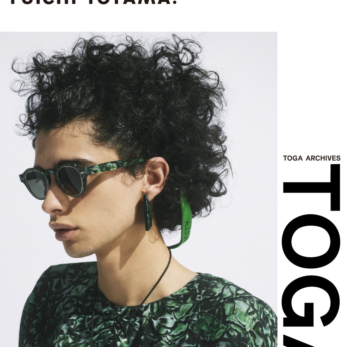 YUICHI TOYAMA ユウイチトヤマ　サングラス　ケース付き　アイウェア toga-yuichitoyama-20220408-001.jpg