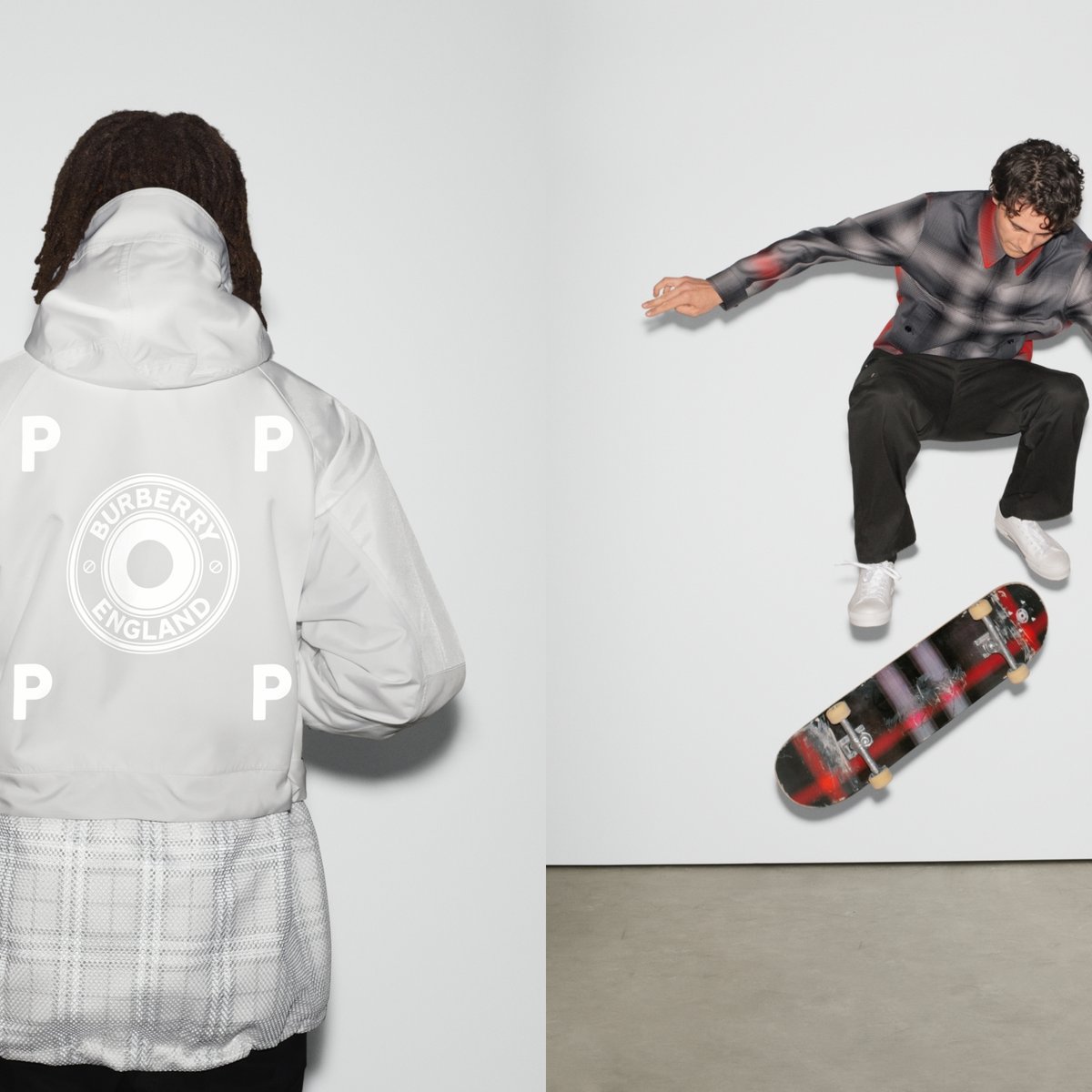 バーバリー＆ポップトレーディングカンパニーコラボ☆バケットハット☆日本限定品 バーバリー＆ポップトレーディングカンパニーコラボ☆バケットハット