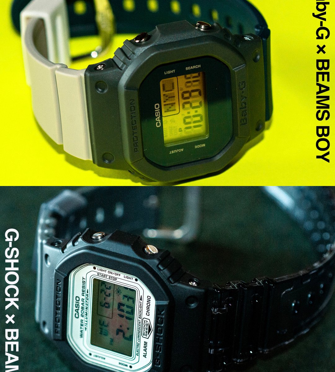 新入荷 コラボ/G-SHOCK/時計/BEAMS/別注/限定/スピード/DW-5600