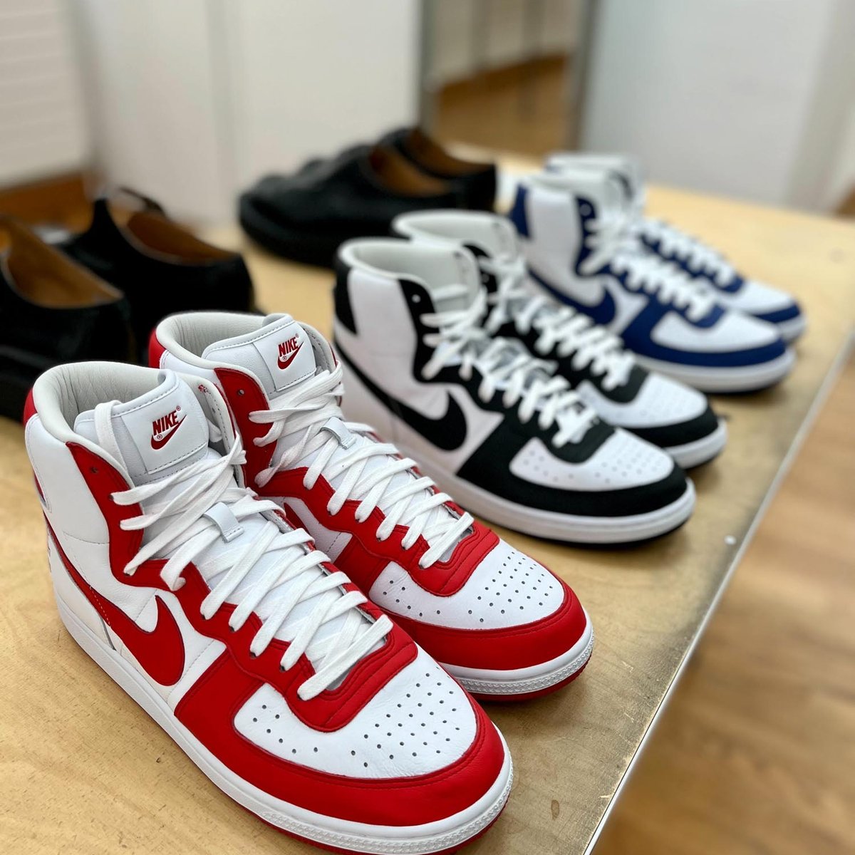 NIKE ターミネーター　ギャルソン　comme des garcons 新品白黒