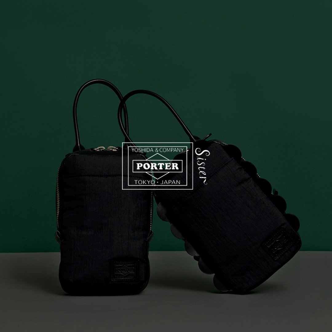 Sister ×PORTER Wallet bag by blackmeans | www.gamutgallerympls.com