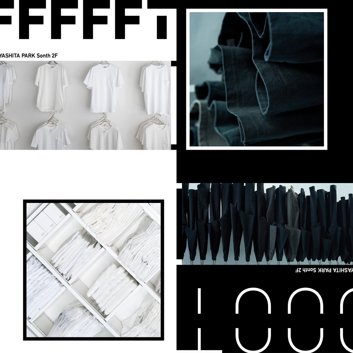 白T専門店「#FFFFFFT」と黒T専門店「#000T」が初タッグ、ミヤシタ