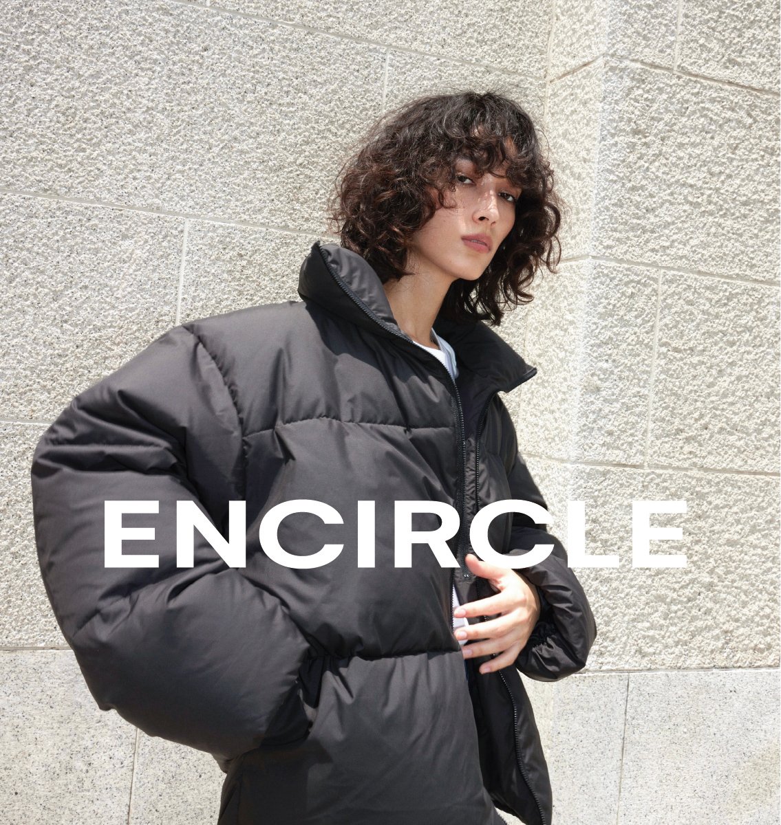 【美品】encircle 大屋夏南 en sweatshirt light