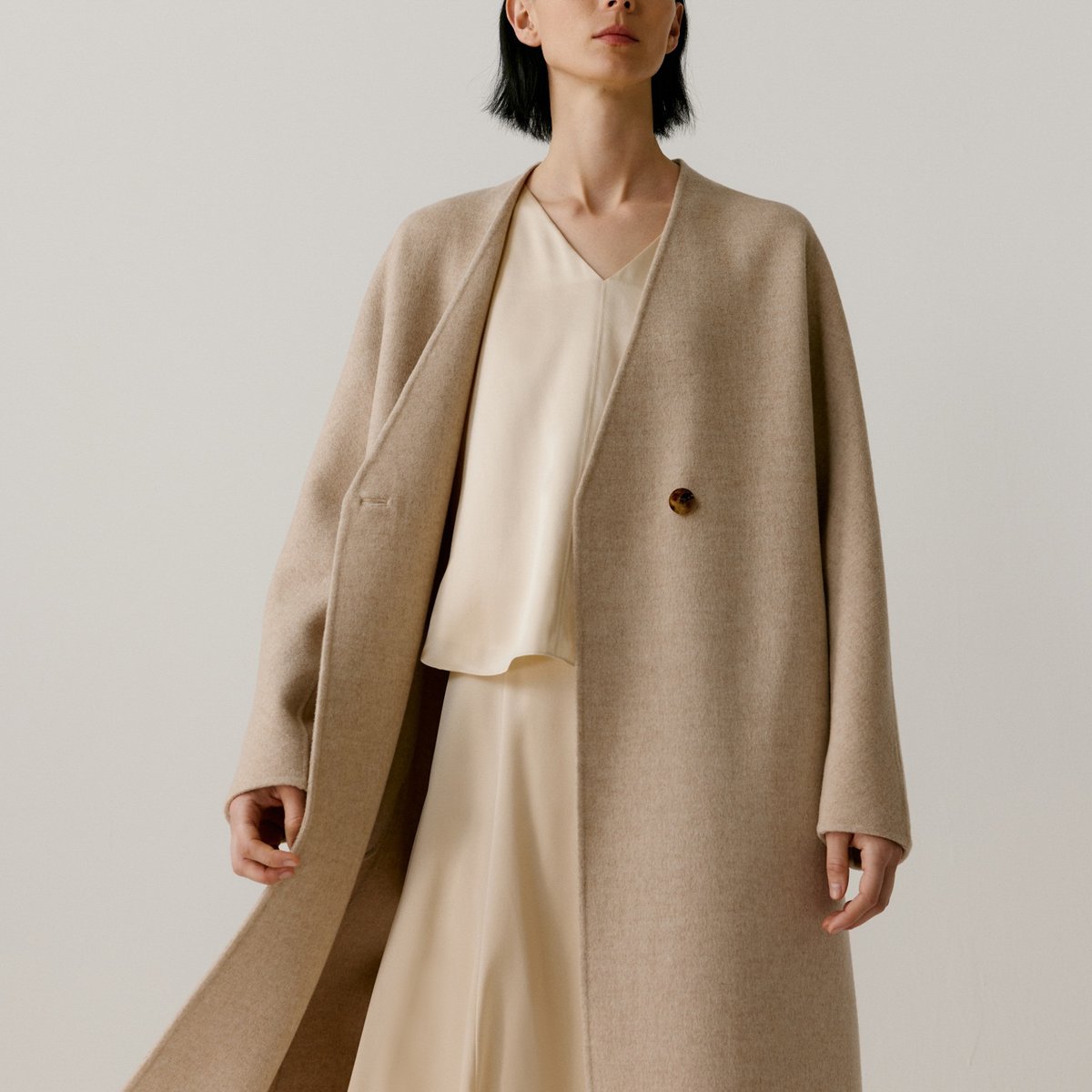 希少✨アイシクル　ICICLE ウールカシミヤロングコート 希少✨アイシクル ICICLE ウールカシミヤロングコート