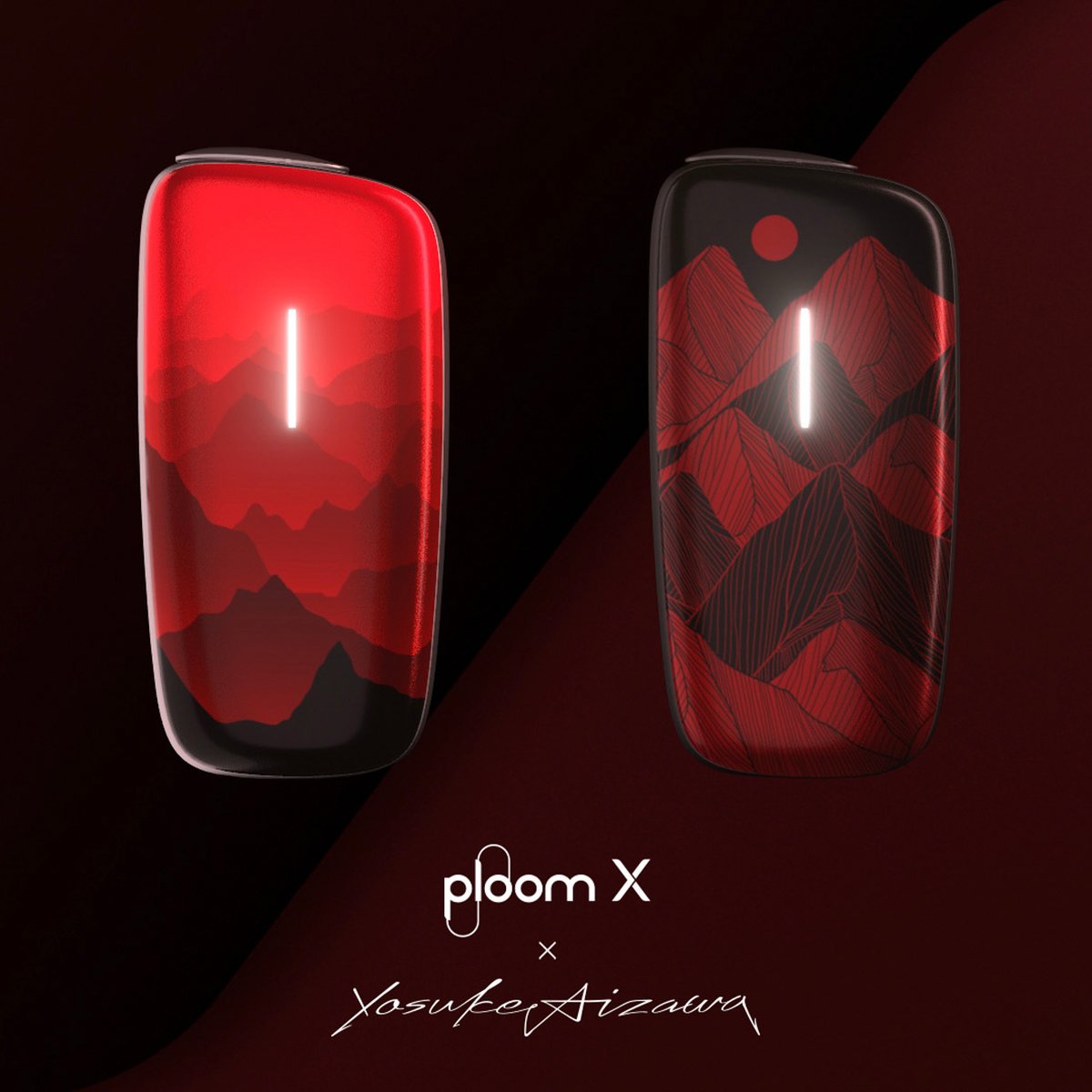 ploom　x　サカナクション　山口一郎　プルーム　フロントパネル　２種類　本付