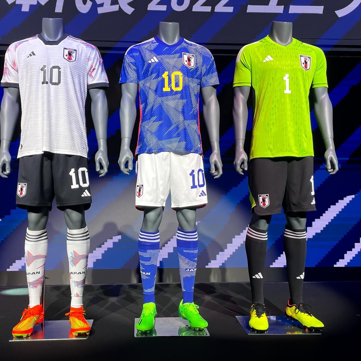 サッカー日本代表 2022-2023 ユニフォーム サムライブルー