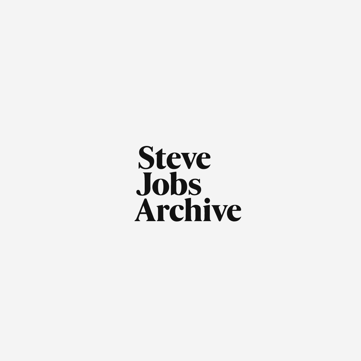 スティーブ・ジョブズの功績を称えるサイト「Steve Jobs Archive スティーブ・ジョブズの功績を称えるサイト「Steve Jobs Archive