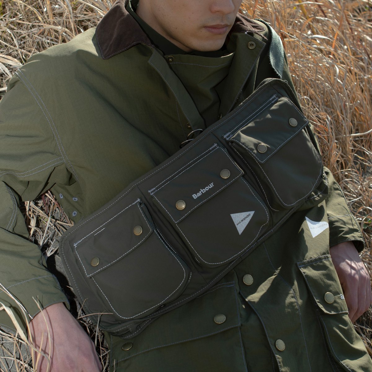 アンドワンダーがバブアーとのコラボコレクション発売、グローバルでの